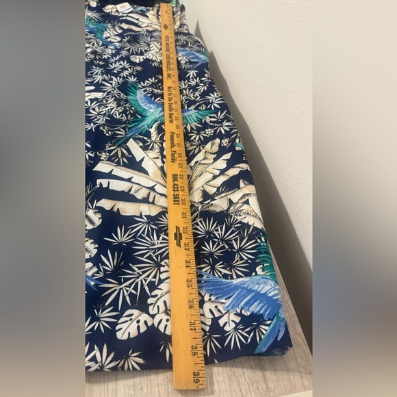 J McLaughlin Belinda Parrot Kay Dress Tropical Botanical Stretch NWT Size 8 - Picture 4 of 12